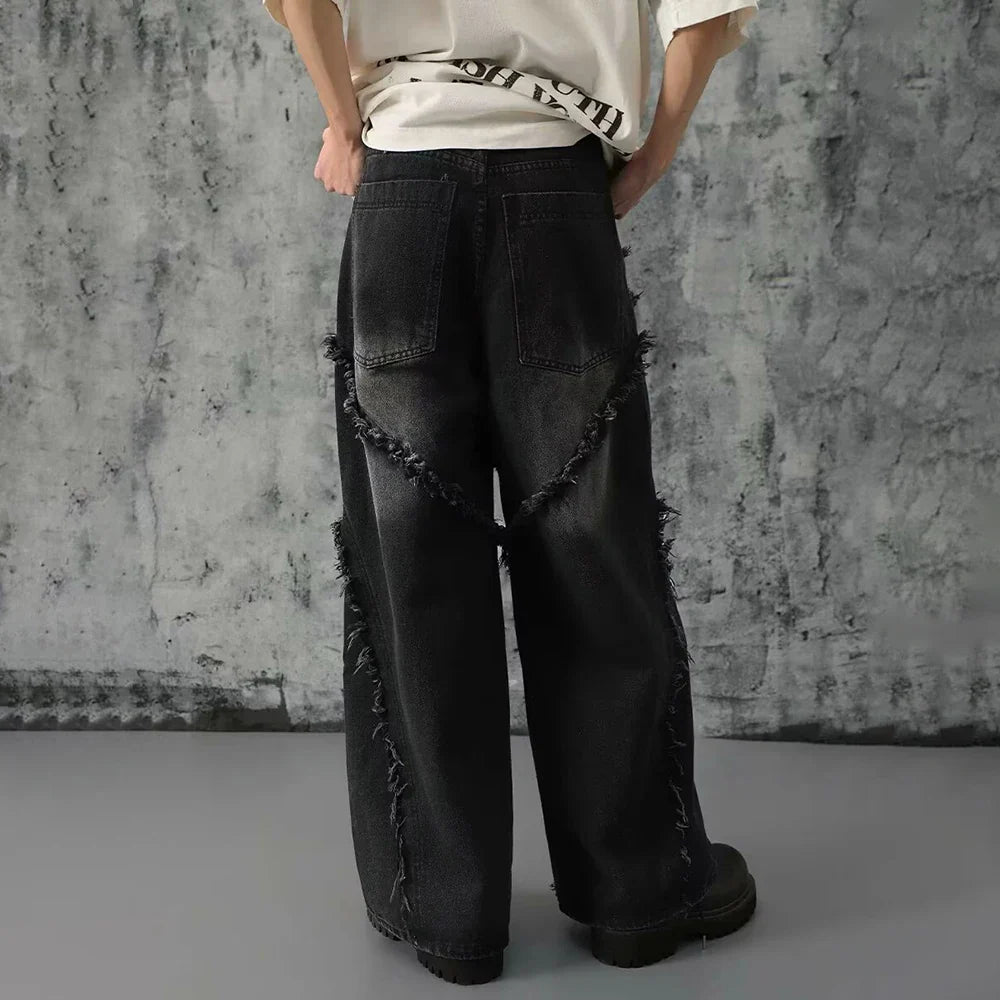Mühelos schicke Retro-Jeans mit lockerer Passform