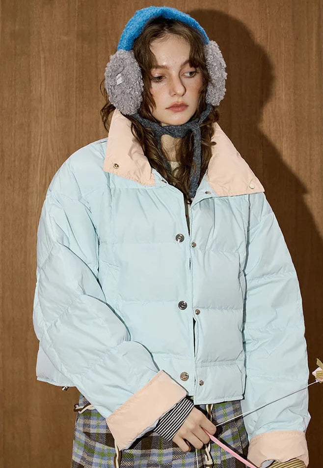 Doudoune matelassée légère et élégante style Y2K