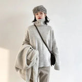 Lockerer, warmer Rollkragenpullover