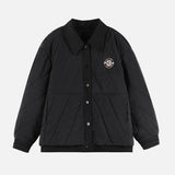 Lightweight Lapel Cotton Puffer Jacket