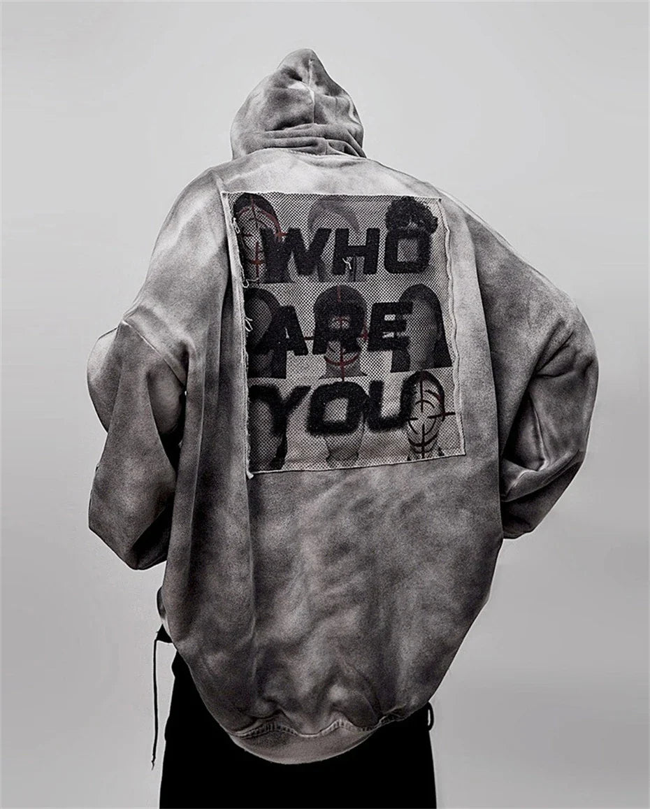 Stylish & Snug Tie Dye Oversized Hooded Sweatshirt