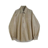 Chemise élégante à manches longues ornée de sequins