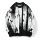 Vintage Gothic Strickpullover Hip-Hop-Sweater