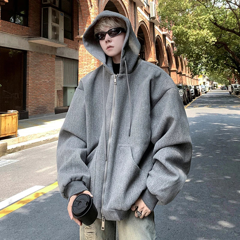 Oversized Zip-Up Hoodie