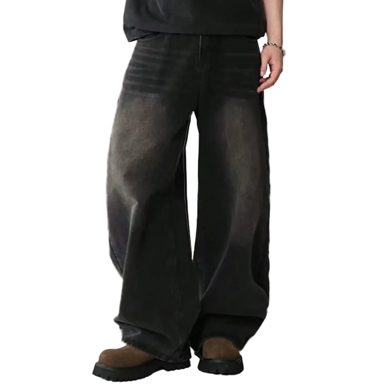 High Street Wide Leg Jeans