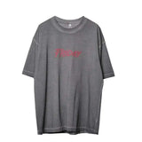 T-shirt tactique style punk délavé