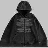 Cozy Oversized Zipper Hoodie