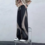 Cool Panelled Baggy Summer Pants