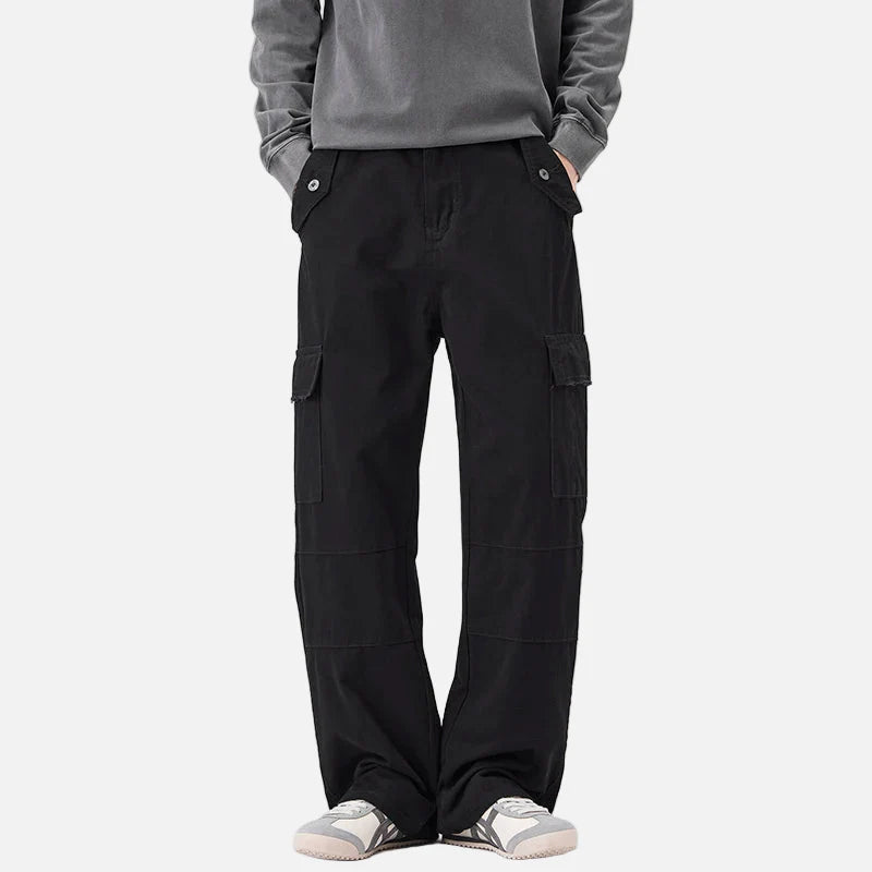 Flexible Y2K Distressed Loose Fit Cargo Pants