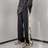 Streetwear Vintage High Waist Black Star Sweatpants