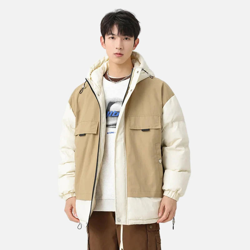 Parka doublée chaude et épaisse style Y2K