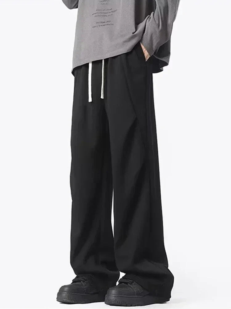 Cool Comfort Hip Hop Pleated Wide Leg SweatPants