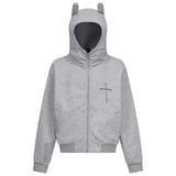 Men Vintage Harajuku Oversized Hoodie