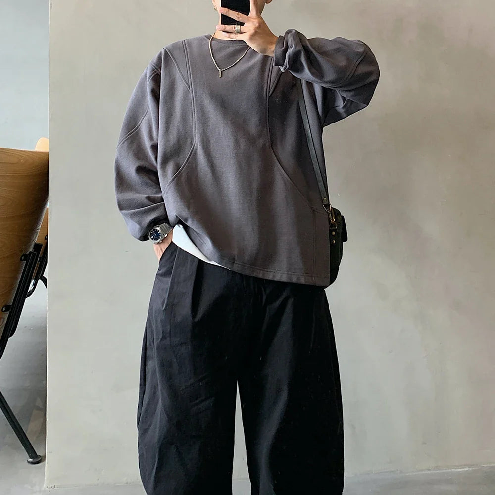 Y2K High-Quality Oversized Hip Hop Sweatshirt