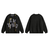 Oversized Letters Sweatshirt