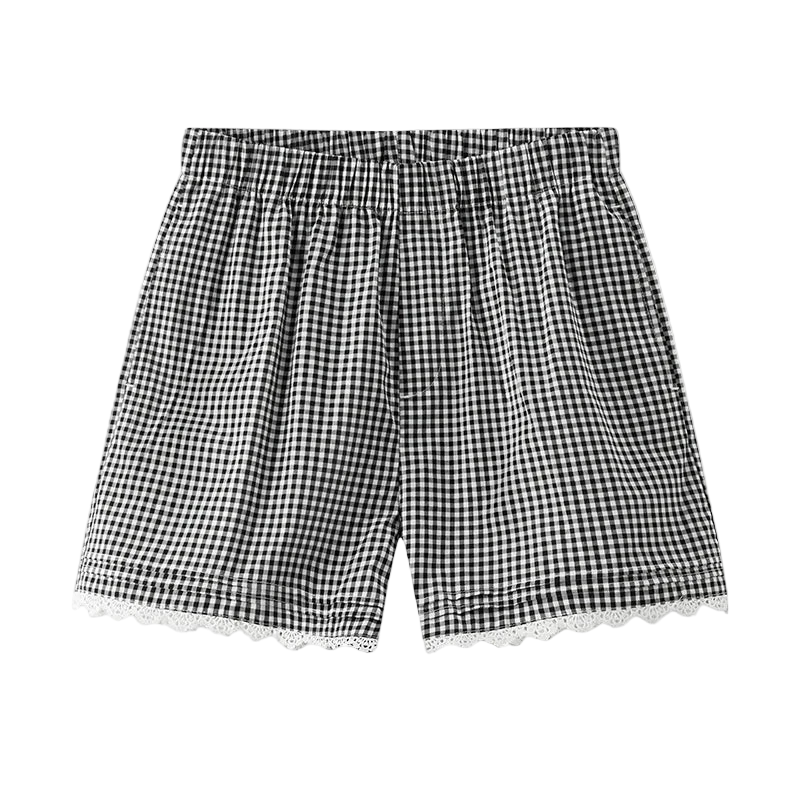 Loose Elegant Cropped Short