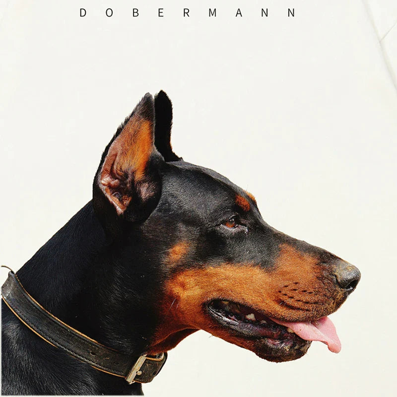 T-shirt graphique Doberman