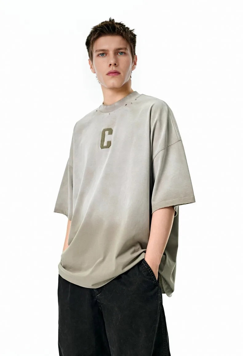 C-King Washed Oversized T-shirt