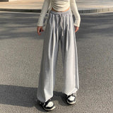 Lockere, gerade geschnittene Damen-Jogginghose