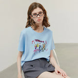 Stylish Spring Short Sleeve Womens T-Shirt