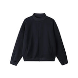 Stylish Streetwear Casual Zipper Sweatshirt