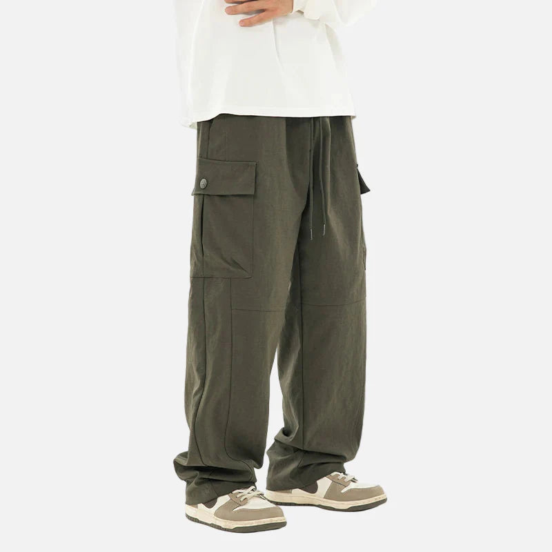 Elevated Stylish Utility Workwear Cargo Pants