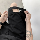 Streetwear Versatile American Ripped Denim Shorts