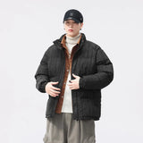 Hochwertige, wattierte Winterjacke im koreanischen Stil