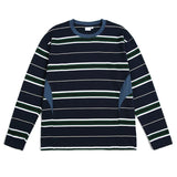 Striped Japanese Minimalist Long Sleeve T-Shirt