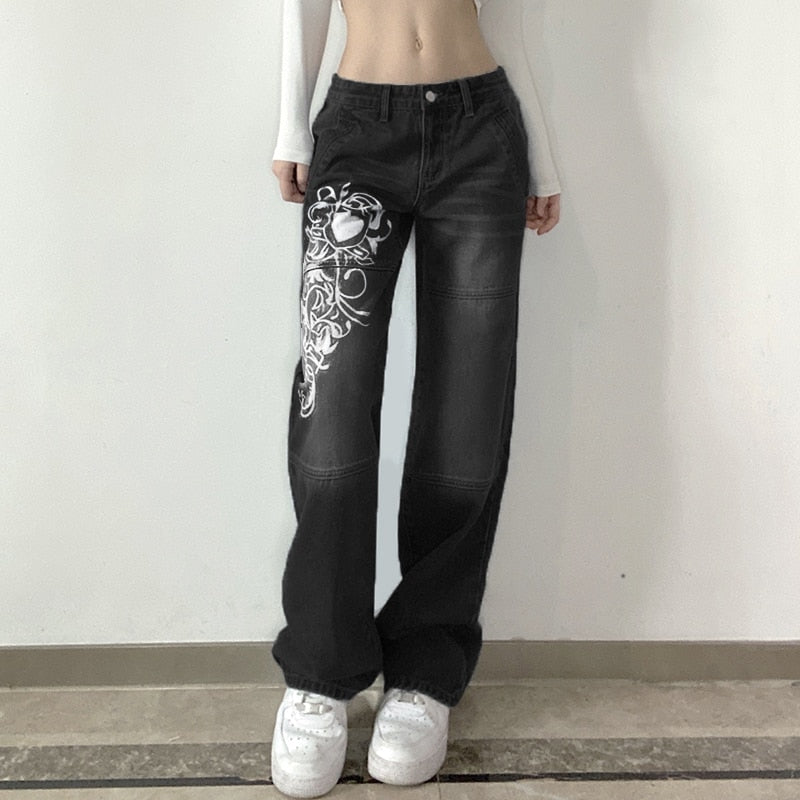 빈티지 로우웨이스트 팬츠