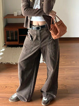 Vintage Maillard Jeans im japanischen Stil, Baggy-Jeans