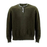 Long-lasting Men Retro Loose Collar Sweater