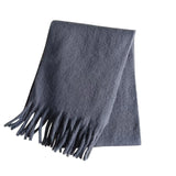 Cashmere Solid Color Thick Scarves