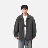 Warm Comfortable Casual Full Zip Fleece Jacket