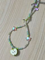 Green Apple Bead Handmade Necklace