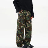 Pantalon cargo américain à jambes droites