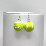 Personalized Kawaii Green Tennis Pendant Earring