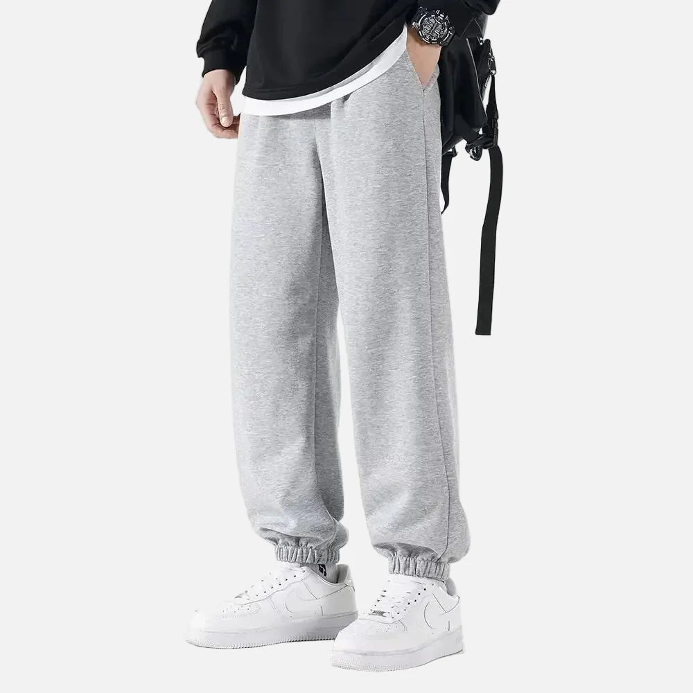 Effortless Loose Fit Sports Sweatpants