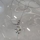 Galaxy Star Pendant Clavicle Chain Necklace
