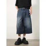Vintage Washed Baggy Jorts