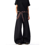 Premium Streetwear Gothic Oversize Wide Leg Pants