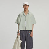 Chemise ample et décontractée de style japonais ou coréen
