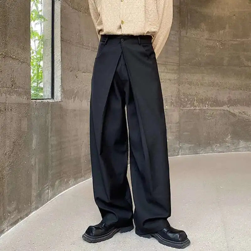앞트임 드레이프 팬츠