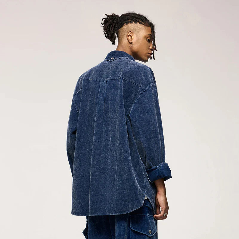 Oversized Button-Up Shirt