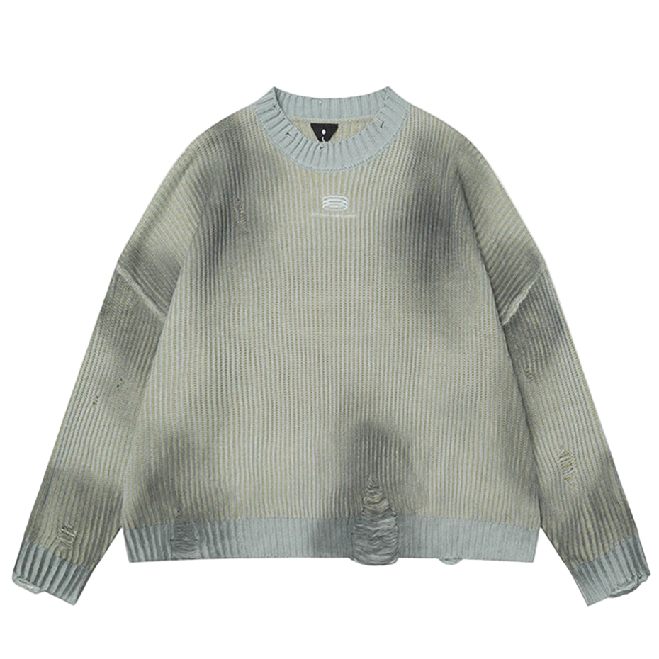 Ripped Vintage Knitted Sweater