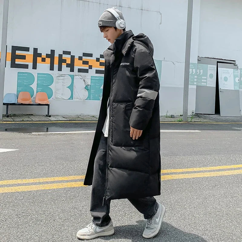 Doudoune chaude et résistante à capuche style streetwear