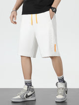 Shorts mit mittelhohem Bund und Kordelzug