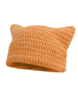 Cute Cat Ears Striped Beanie