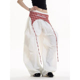 Oversized Hip Hop 2000s Style Parachute Cargo Pants