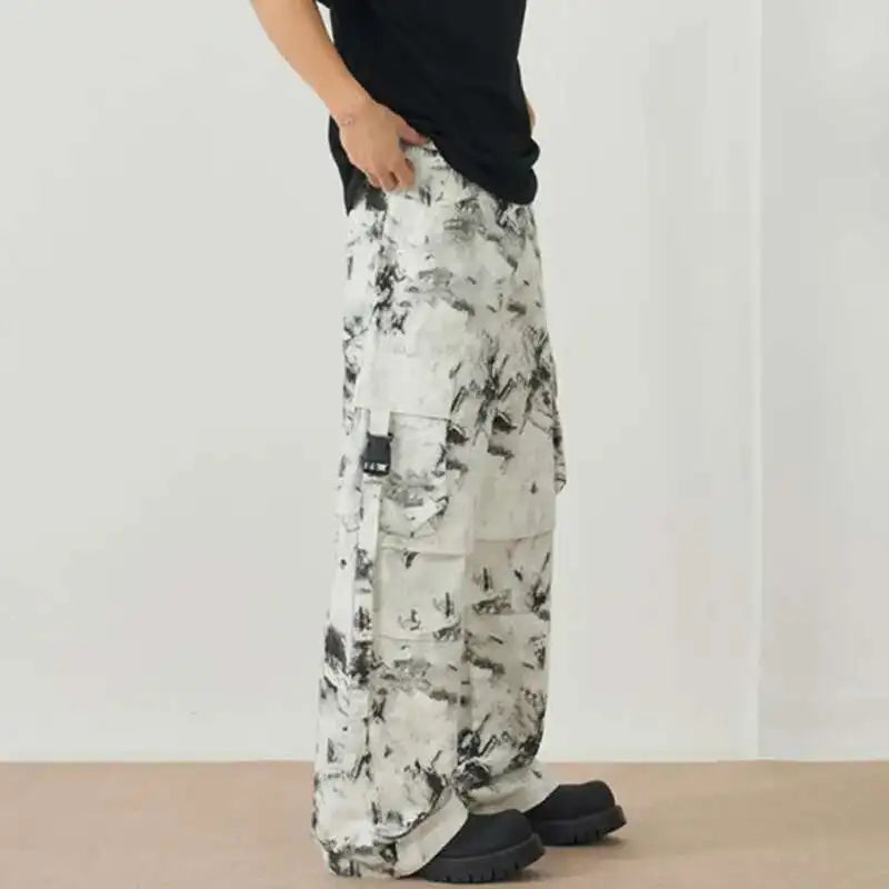 American High Arcade Style Tie Pants